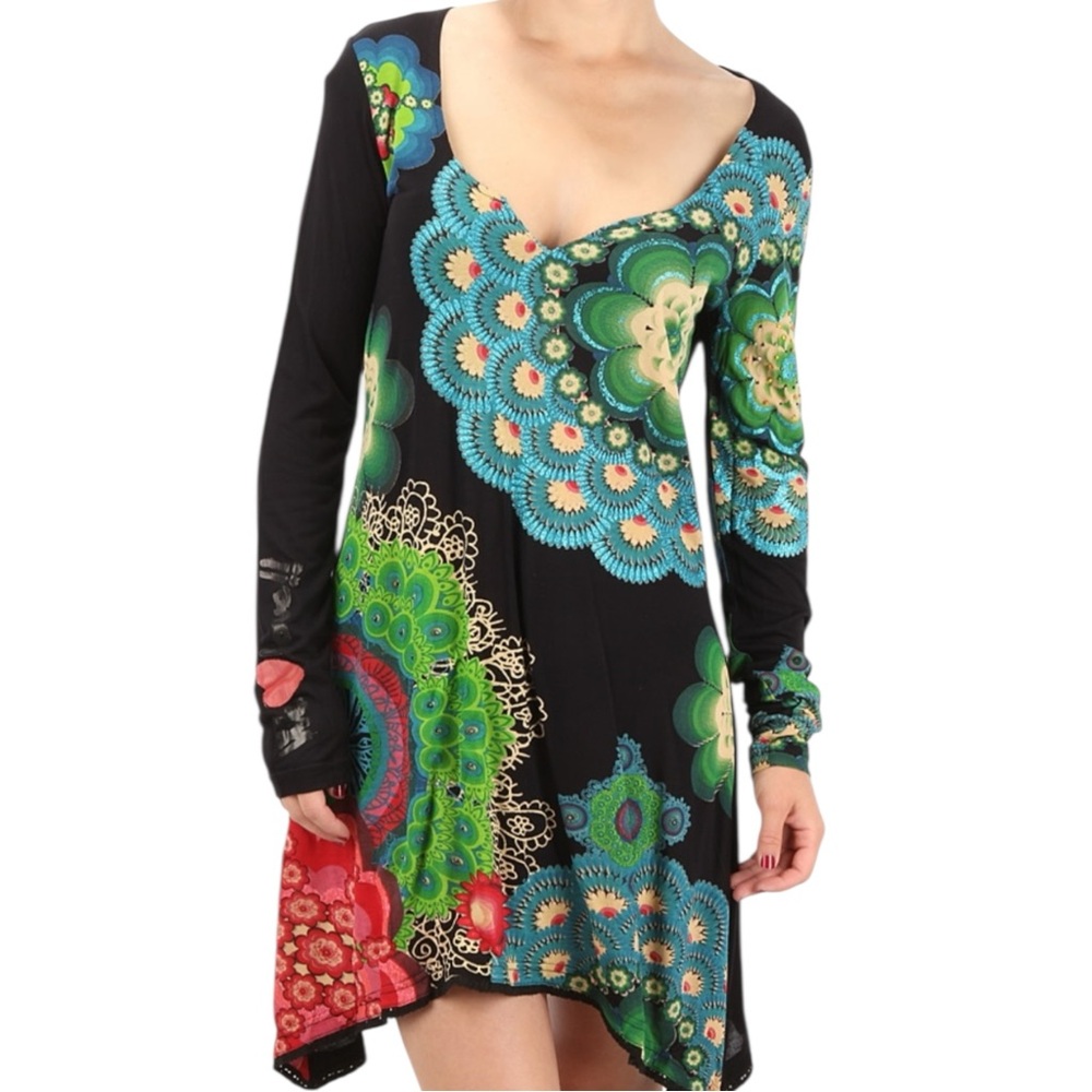 Desigual Long Sleeve Dress